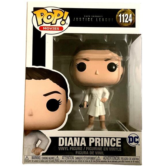 Funko POP! Movies - DC Jack Snyder's Justice League Diana Prince 1124  DRM210527 - Picture 1 of 6